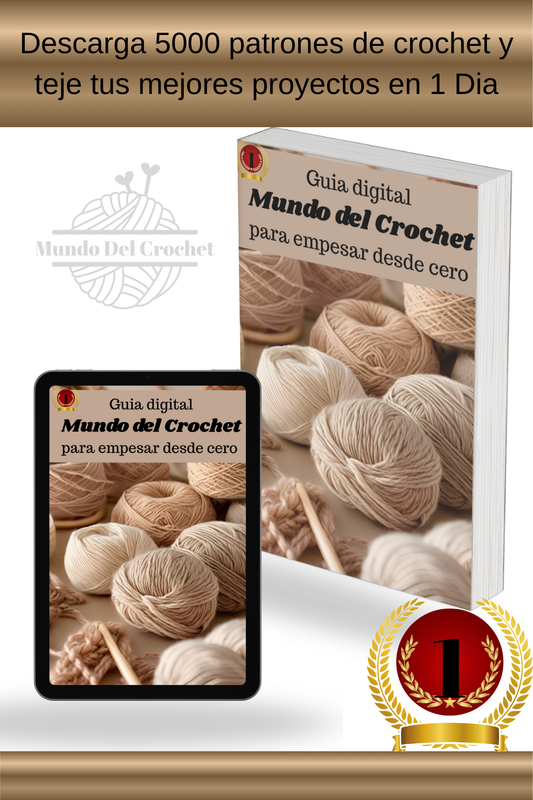 🌸 1. El Mundo del Crochet — Tu guía para empezar desde cero